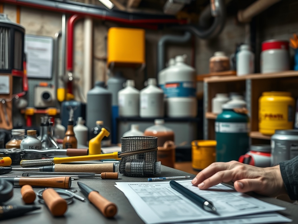 Safe chemical storage for maintenance shops and job trailers