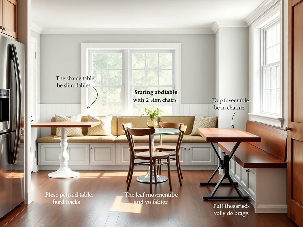 Best Space-Saving Furniture for Breakfast Nooks